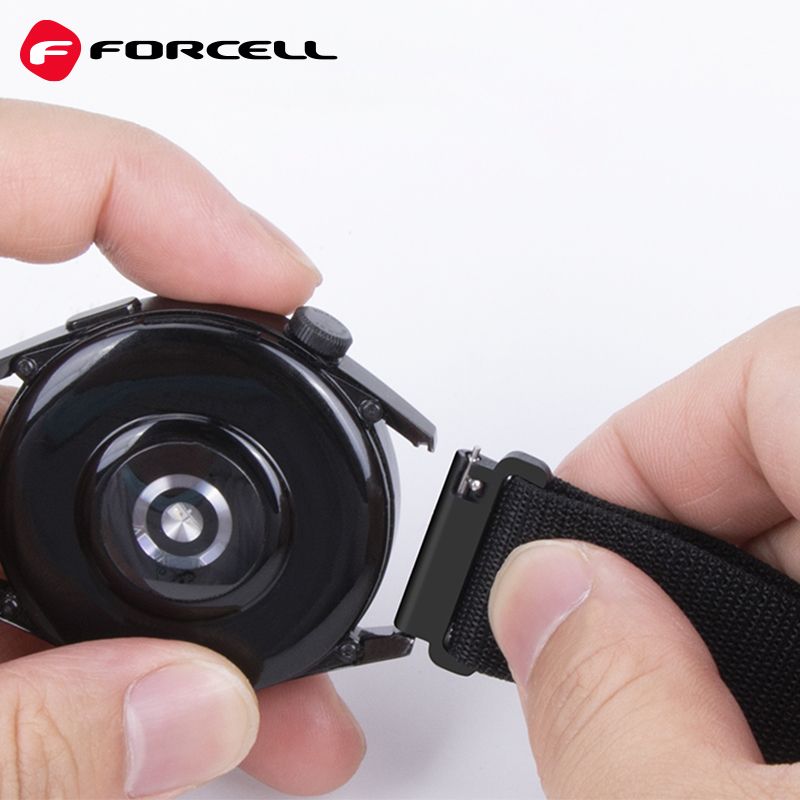 Univerzálny remienok Forcell F-DESIGN FS05 Alpine Loop 22mm čierny – Obrázok 2