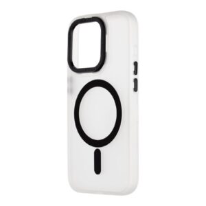 Puzdro OBAL:ME Misty Keeper MagSafe iPhone 12/12 Pro transparentno-čierne