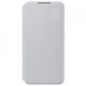 Knižkové puzdro Samsung EF-NS906PJE Galaxy S22+ LED View Cover sivé