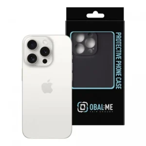 Puzdro OBAL:ME Matte TPU iPhone 15 Pro čierne