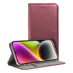 Knižkové puzdro Smart Magneto Book – Samsung Galaxy A55 bordové