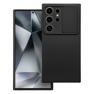 Puzdro Forcell Camshield Samsung Galaxy S24 Ultra čierne
