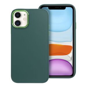 Puzdro Frame Case pre iPhone 11 zelené