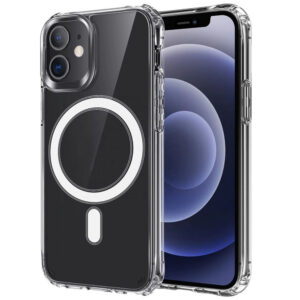 Puzdro TEL1 Protect MagSilicone iPhone 15 Pro Max transparentné