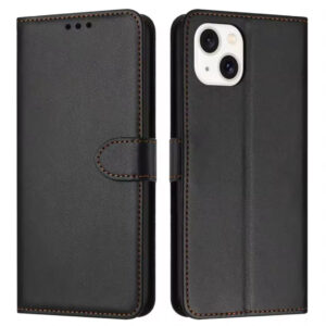 Knižkové puzdro KINGMAS Issue – iPhone 15 Pro čierne