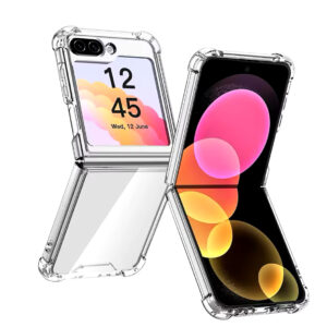 Puzdro KINGMAS Anti-Shock Samsung Galaxy Z Flip 6 transparentné