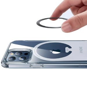 MagSafe univerzálny nalepovací magnet pre bezdrôtové nabíjanie čierny