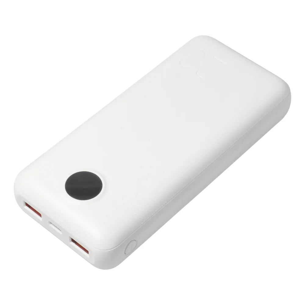Power Bank VEGER L20S 20 000 mAh PD QC 3.0 20W biela – Obrázok 3