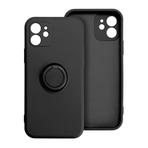 Puzdro Forcell Silicone Ring Xiaomi RedMi 14C/POCO C75 čierne