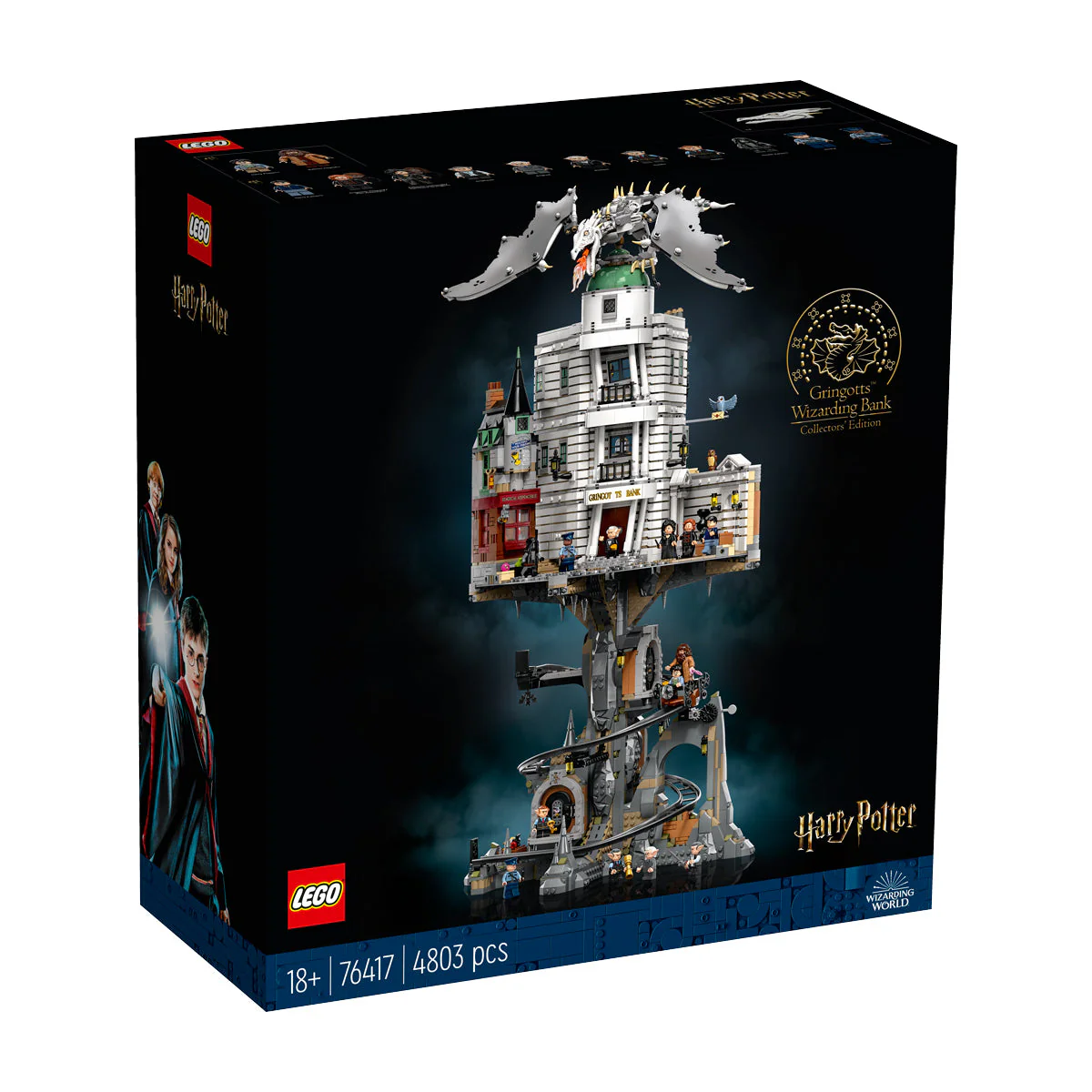 LEGO Harry Potter 76417 Gringottova kúzelnícka banka – zberateľská edícia