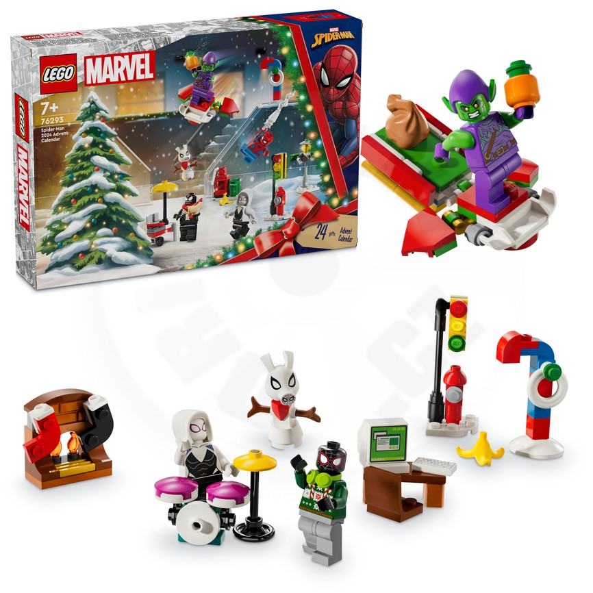 LEGO Marvel 76293 Adventný kalendár Spider-Man 2024