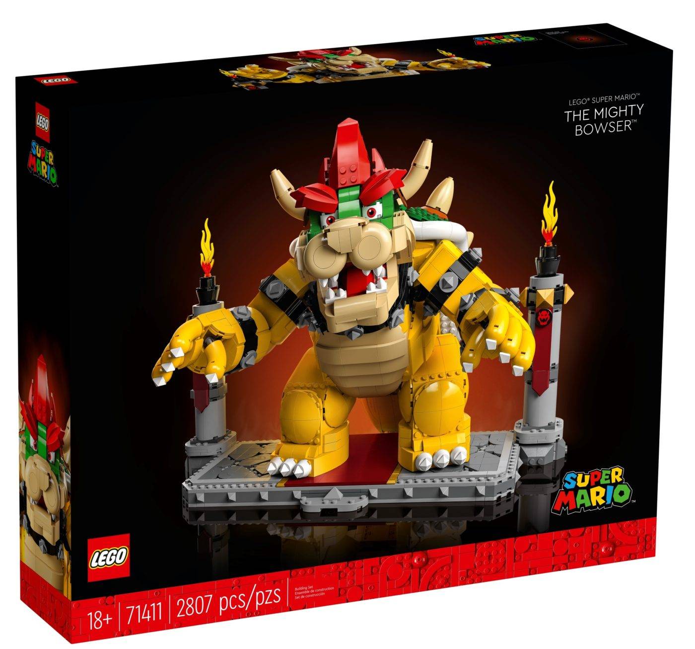 LEGO Super Mario 71411 Všemocný Bowser™ – Obrázok 2