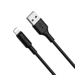 Dátový kábel HOCO Soarer X25 USB - Lightning 1m čierny