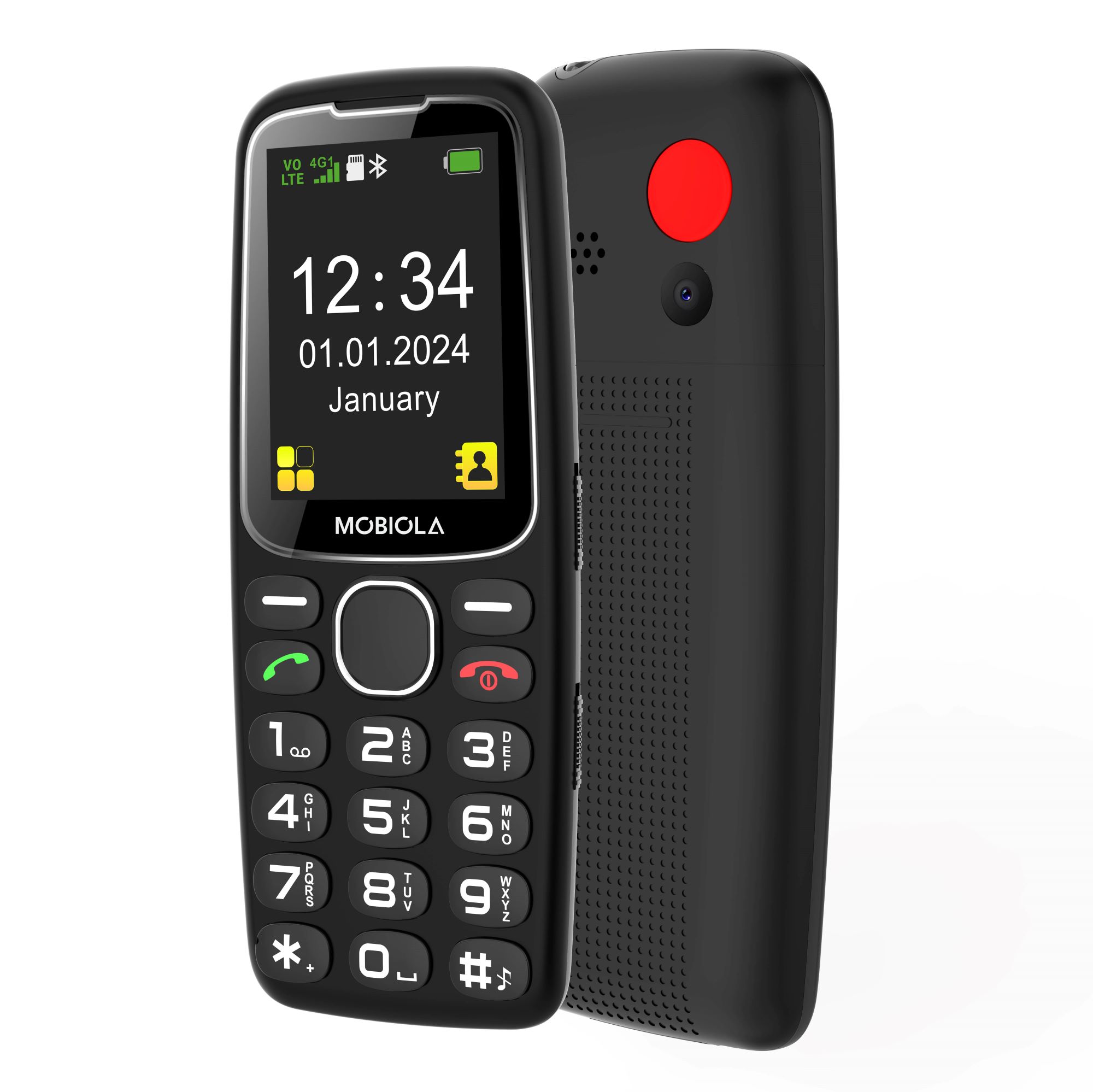 MOBIOLA MB4120 4G ČIERNA – Obrázok 2