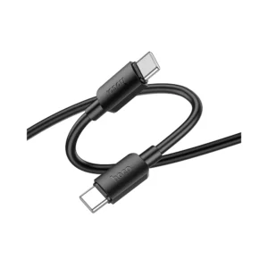 Dátový kábel HOCO X96 Type C - Type C 3A 60W 1m čierny