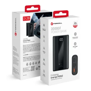 Power Bank Forcell F-ENERGY P20K2 Energo 20 000 mAh PD QC 3.0 22,5W čierna