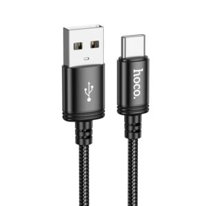 Dátový kábel HOCO X89 3A USB - Type C 2m čierny