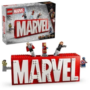LEGO Marvel 76313 Logo MARVEL a minifigúrky