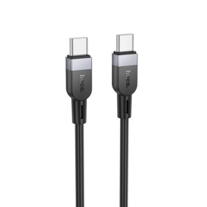 Dátový kábel HOCO X109 60W 3A Type C - Type C 3m čierny