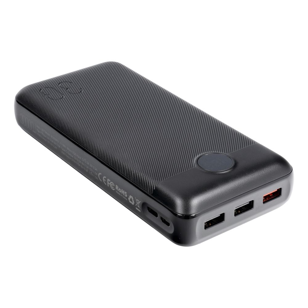 Power Bank VEGER L30 30 000 mAh PD QC 3.0 20W čierna – Obrázok 3