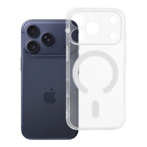 Puzdro Forcell Camera CLEAR Case 2mm MagSafe - iPhone 17 Pro transparentné